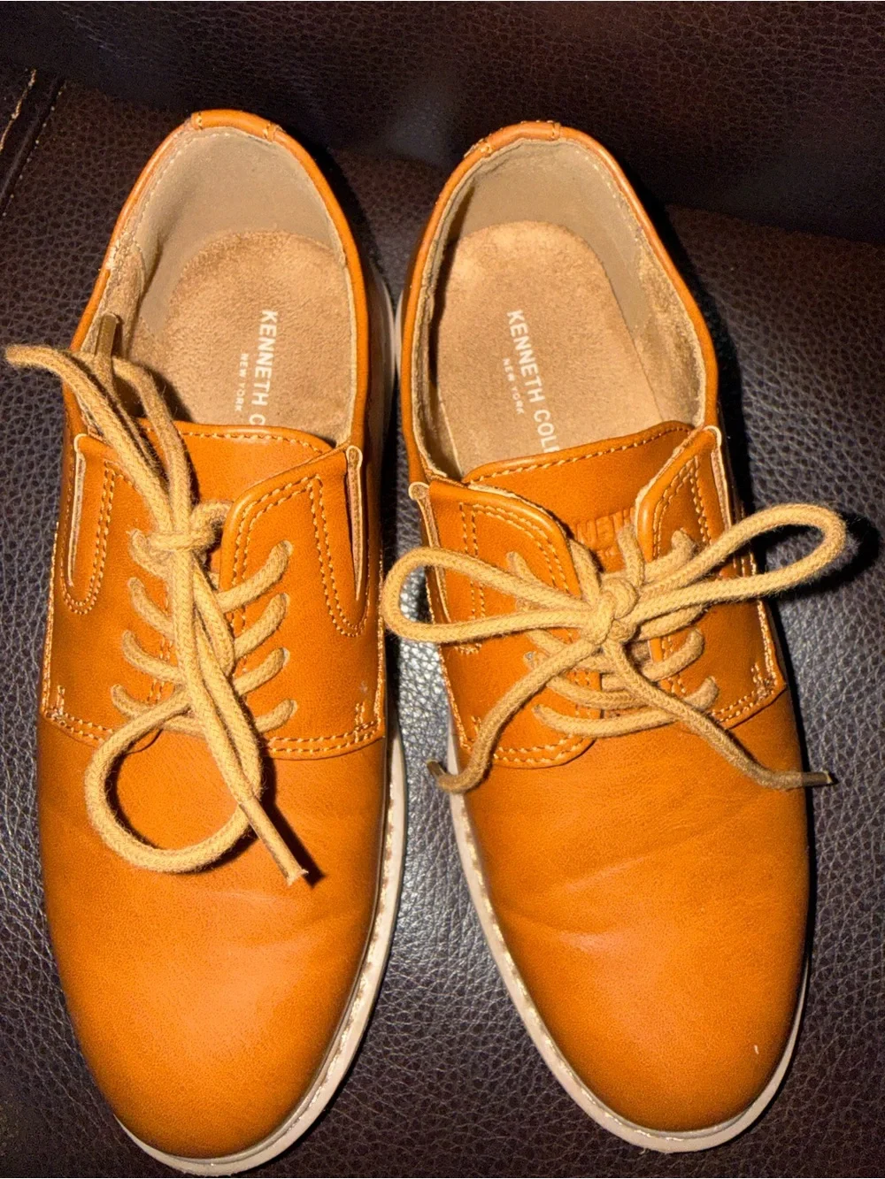 BOYS' KENNETH COLE LITTLE KID KLAY FLEX DRESS SHOES Size 12.5